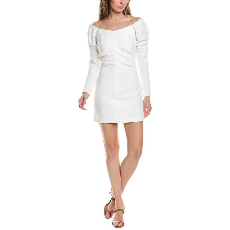 Misha Womens Miroslava Mini Dress, White